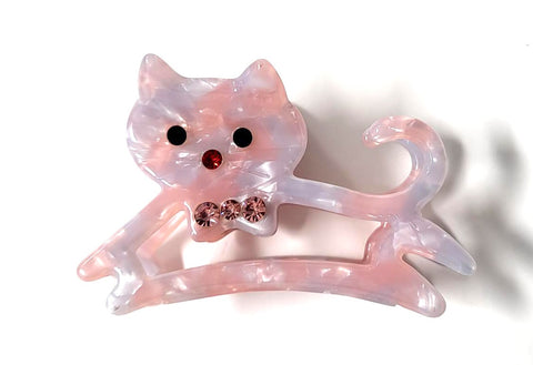 Pink Lily ~ "Clayton" Cat Jaw ~ Pink