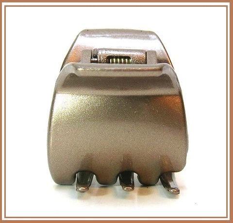 "Paige" Small Jaw ~ Made in France ~ Cafe Creme