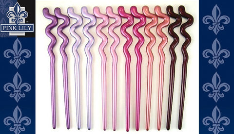 SALE ~ Marguerite Sticks~ Set of 2~ 6 Orchid Colors