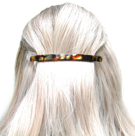 "Isabelle" Barrette ~ Handmade in France ~ Toffee
