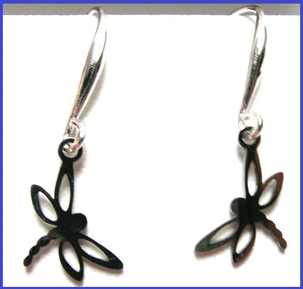 Pink Lily ~ Dragonfly Earrings #40