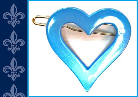 "Solange" Tige Boule ~ MADE IN FRANCE ~ Soft Blue