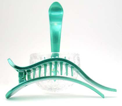 "Lulu" Slide ~ Made in France ~ Turquoise