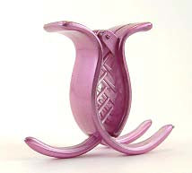 "Natalie" Jaw ~ Made in France ~ Rose