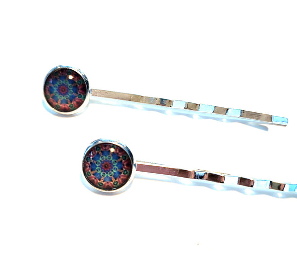 Pink Lily ~  Mandela ~ Bobby Pin Set  ~ #137-1