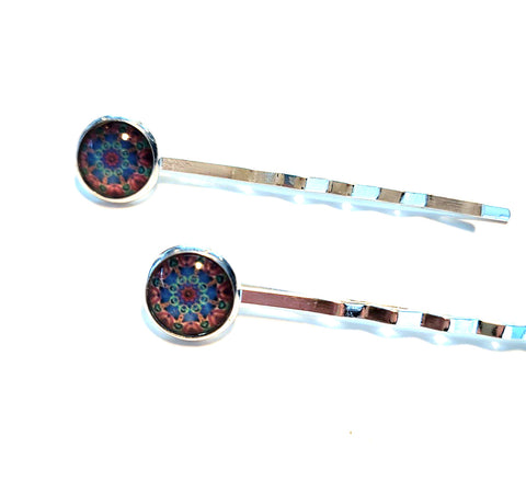 Pink Lily ~  Mandela ~ Bobby Pin Set  ~ #137-1