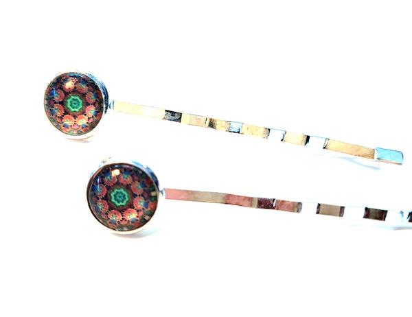Pink Lily ~  Mandela ~ Bobby Pin Set  ~ #137-5