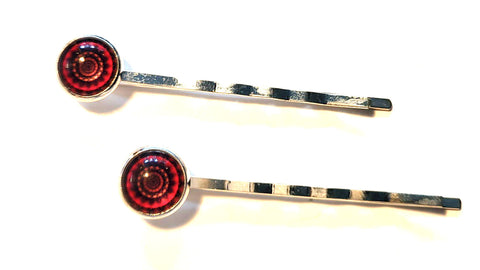 Pink Lily ~ Mandela ~ Bobby Pin Set  ~ #146-4