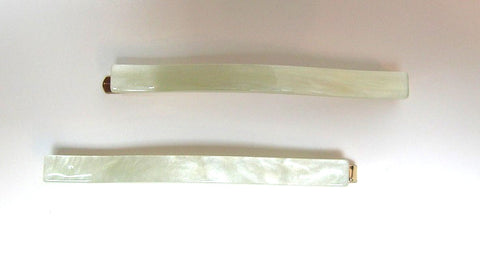 Pink Lily ~ "Virginie" Bobby Pin Slide Set ~ Butter Yellow #3