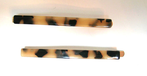 Pink Lily ~ "Virginie" Bobby Pin Slide Set ~  Ivory Tokyo #1