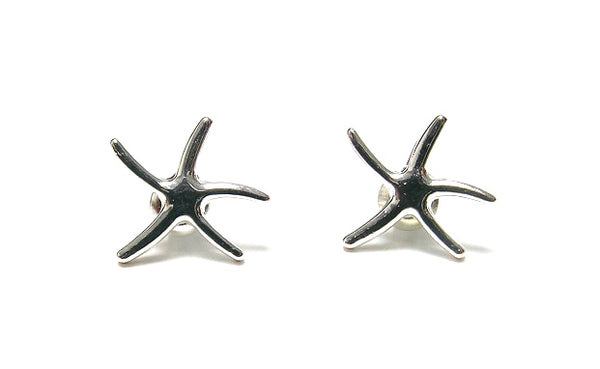 Pink Lily ~ Starfish Stud Earrings #