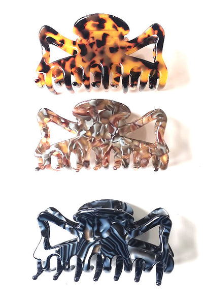 Pink Lily ~ "Daisy" Large Jaw ~ Onyx