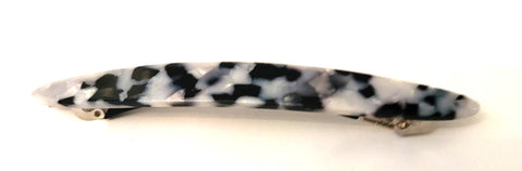 Pink Lily ~ "Melody" Barrette  ~ Black Calico SALE