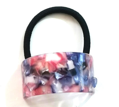 "Adriana" Heart Elastic ~ Pink Clouds ~ #7