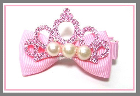 Pink Lily Kids ~ Crown Clip #3