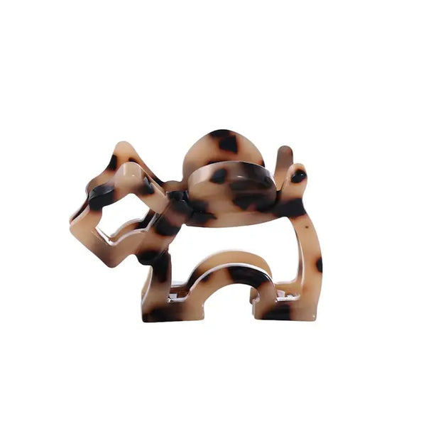 Pink Lily ~ "Cleo" Open Dog Jaw ~ Ivory Tokyo