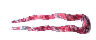 Pink Lily ~ "Annabelle"  Large Chignon Pin ~ Pink