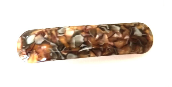 Pink Lily ~ "Lauren" Barrette ~ Nougat