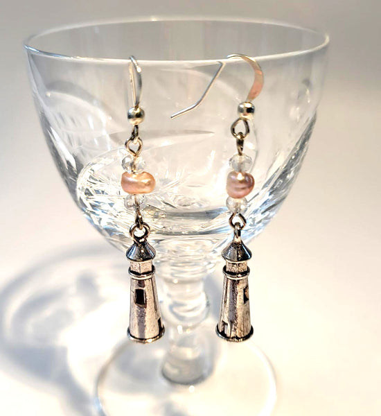 PINK LILY  ~ Light House Earrings ~ #94 ~4 COLORWAYS