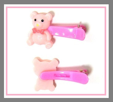 Pink Lily Kids ~ Pink Teddy Clip #8