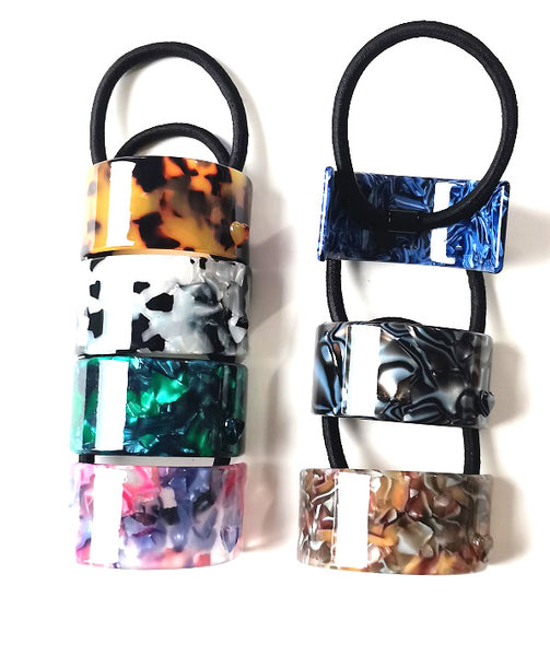 "Adriana" Heart Elastic ~ Pink Clouds ~ #7