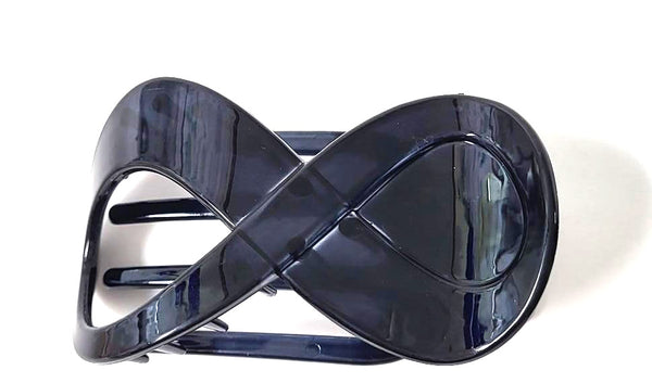 Pink Lily ~ "Cynthia" Infinity Design Jaw ~ Black SALE