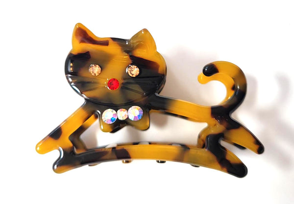 Pink Lily ~  "Clayton" Cat Jaw ~ Tokyo Brown