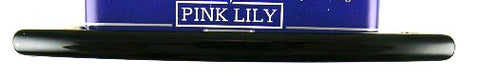 "Genevieve" Classic Slim Barrette ~ Handmade in France ~ Black SALE