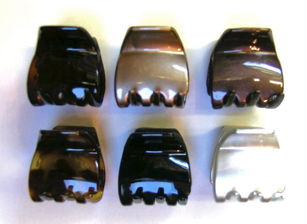 "Paige"  Small Jaw ~ Made in France ~ Moonstone White