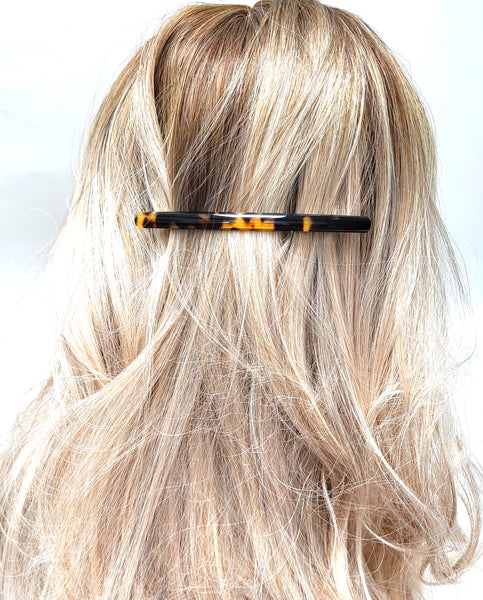 "Genevieve" Classic Slim Barrette ~ Handmade in France ~ Tokyo SALE