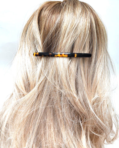 "Genevieve" Classic Slim Barrette ~ Handmade in France ~ Tokyo SALE