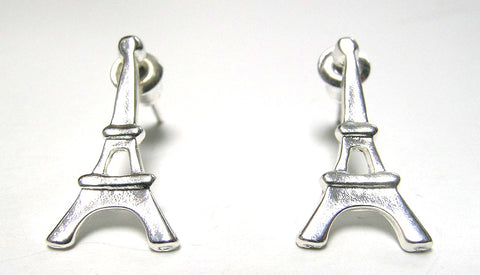 Pink Lily ~ Matte "Eiffel Tower" Stud Earrings #26