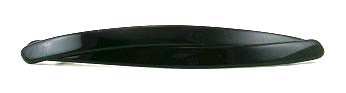 "Louise" Slim Cross Over Barrette ~ Handmade in France ~ Black