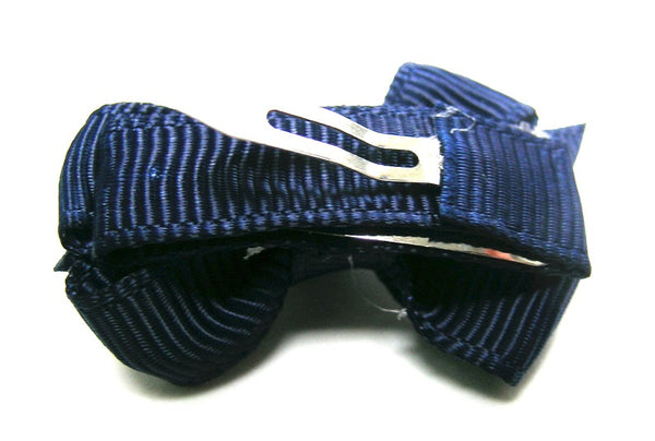 Pink Lily Kids ~ Pretty Navy Bows ~ Sold as a Set #17