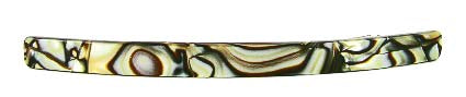 "Isabelle" Barrette ~ Handmade in France ~ Onyx