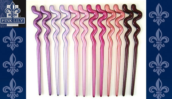 SALE ~ Marguerite Sticks~ Set of 2~ 6 Orchid Colors