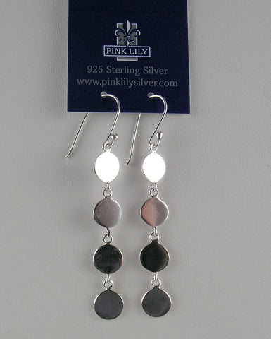 Sterling Silver Modern Ball Earrings 2-2-21  SALE