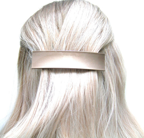 "Delilah" Barrette ~ Made in France ~ Cafe Creme