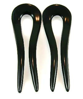 SALE ~ Adele Chignon Pin ~ 5 Basic Colors ~ SET of 2~ Made in France