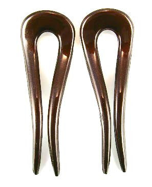 SALE ~ Adele Chignon Pin ~ 5 Basic Colors ~ SET of 2~ Made in France