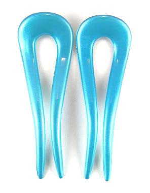 SALE ~ Adele Chignon Pin ~  Marine Colors ~ Made in France