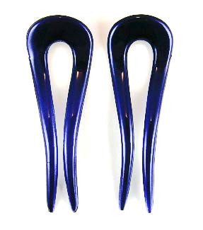 SALE ~ Adele Chignon Pin ~  Marine Colors ~ Made in France