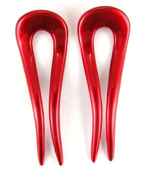 SALE ~ Adele Chignon Pin ~ 5 Basic Colors ~ SET of 2~ Made in France