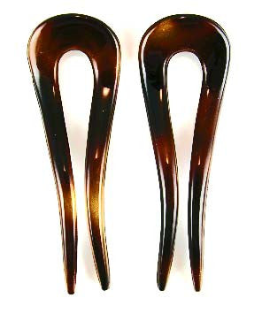 SALE ~ Adele Chignon Pin ~ 5 Basic Colors ~ SET of 2~ Made in France