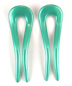 SALE ~ Adele Chignon Pin ~  Marine Colors ~ Made in France