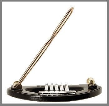 "Amelie" Tige Boule ~ Made in France ~ Black