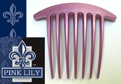 Large Edith Comb~ Rose ~ Made in France