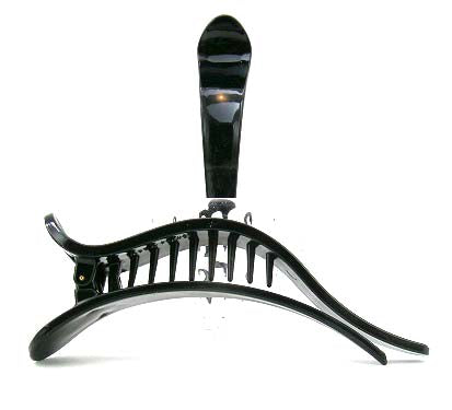 "Lulu" Slide  ~ Made in France ~ Black