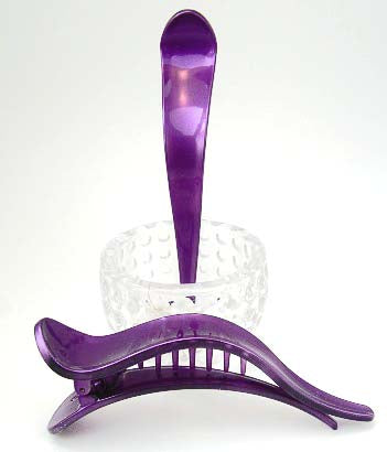 "Lulu" Slide  ~ Made in France ~ Violet