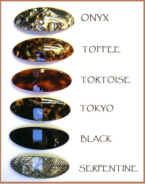 "Claudia" Volume Barrette ~ HANDMADE IN FRANCE ~ Tokyo